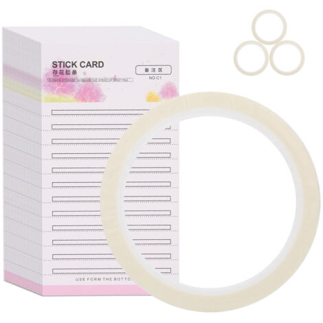 Support pour affichage et rangement de cils individuels, bande adhésive pour extension de cils