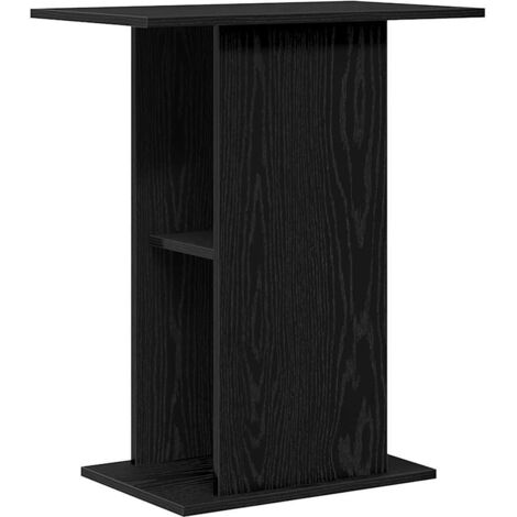 Support pour aquarium chêne noir 60,5x36x72,5 cm CFW71991