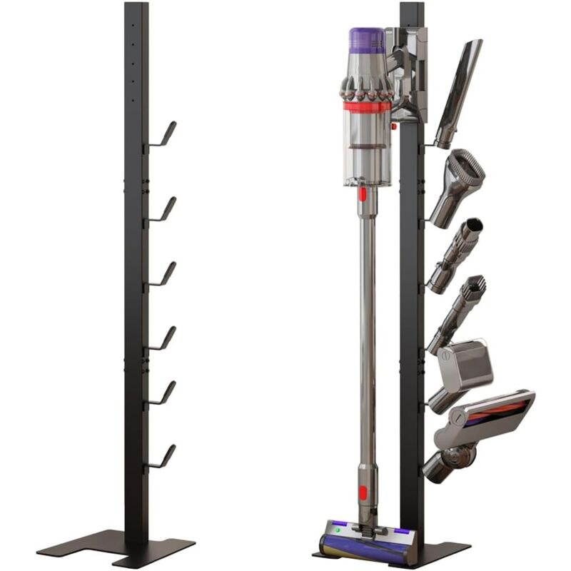 Support pour Aspirateur Dyson Gen5 V15 V12 V11 V10 V8 V7 V6, Pied Socle Station Rangement Porte Aaccessoires Organiseur