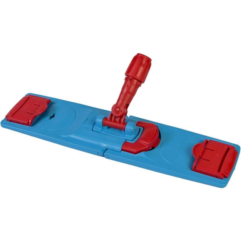 Support pour balai à franges de 50 cm, pliage rapide et sans contact, plastique résistant, fixation facile de la serpillère
