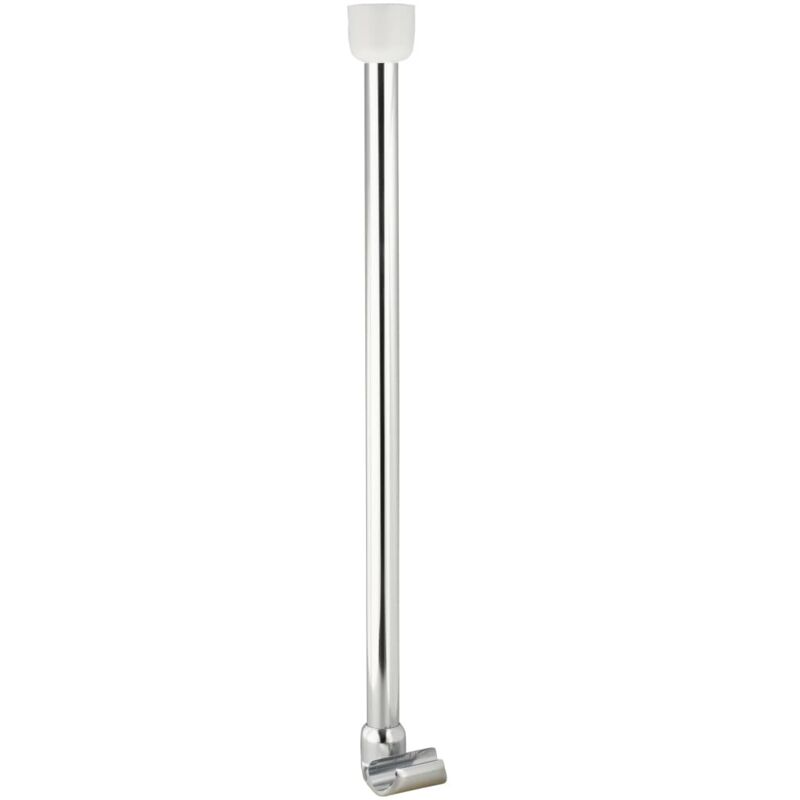 Support de tringle de rideau de douche Chrome 55x2,5x2,5 cm Ridder