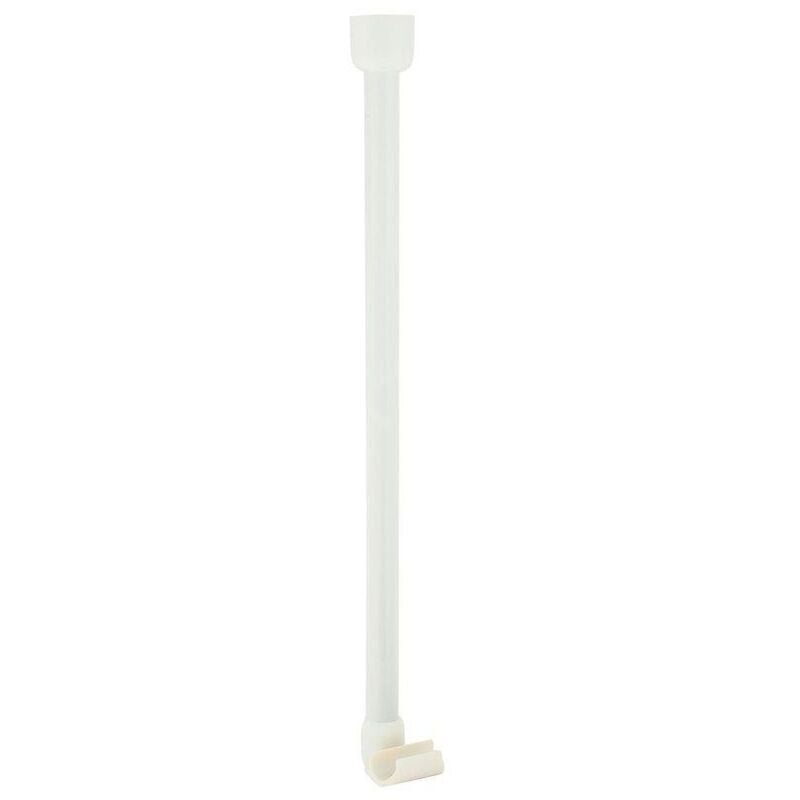 Sapho Ridder Accessoires - Support de barre de douche universel d'angle, blanc 596001