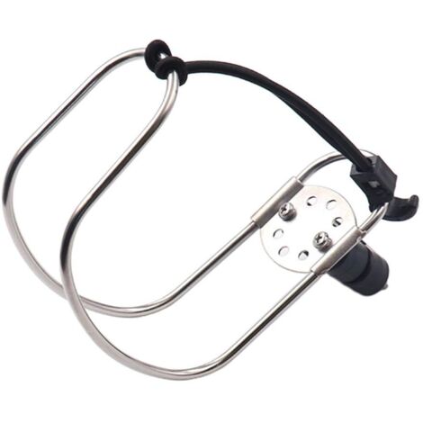 Support pour Bouée de Sauvetage en Acier Inoxydable, Porte-Bouée pour Bateau et Yacht, Accessoire Nautique pour Anneau de Natation et Navire