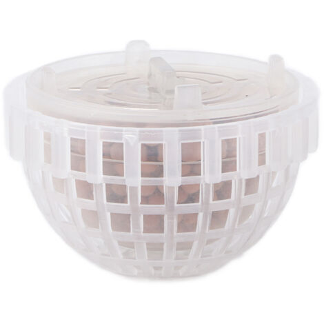 Support pour Boule de Mousse Aquarium en Plastique Submergé - Cachette et Reproduction pour Crevettes