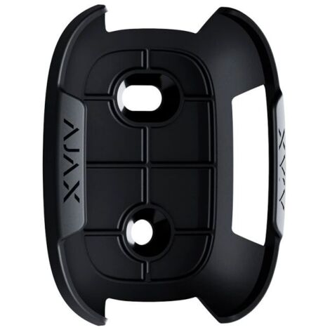 Support pour bouton d'urgence - Compatible avec AJ-BUTTON-B et AJ-DOUBLEBUTTON-B - Installation facile - Couleur noir