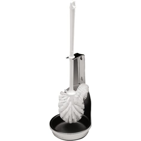 Support pour brosses WC KWC AR, acier inoxydable, 135x235x135 mm, à fixer en surface