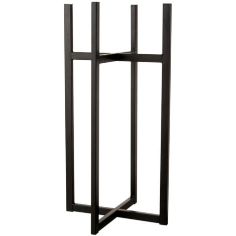 Support pour Cache-Pot & Panier "Elsa" 83cm Noir
