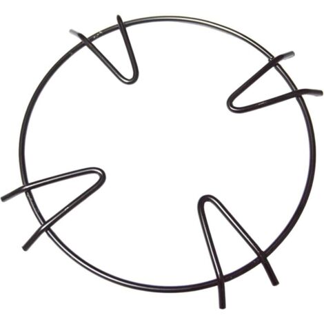 Support pour Casserole à Lait en Fonte 4 Pattes Antidérapant pour Cuisinière à Gaz Réducteur de Brûleur Compact Solide Grille Stable Multifonction pour Wok et Marmite – 1 Pièce