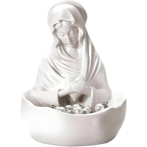 Support pour chapelet - Figurine Sainte Mère de Dieu -