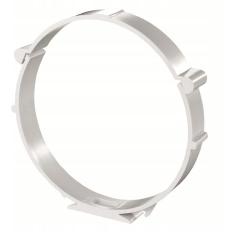 Support pour conduits ronds Ø 125 blanc VENTS 599