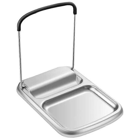 Support pour couvercles de casseroles, étagère de rangement en acier inoxydable pour la cuisine