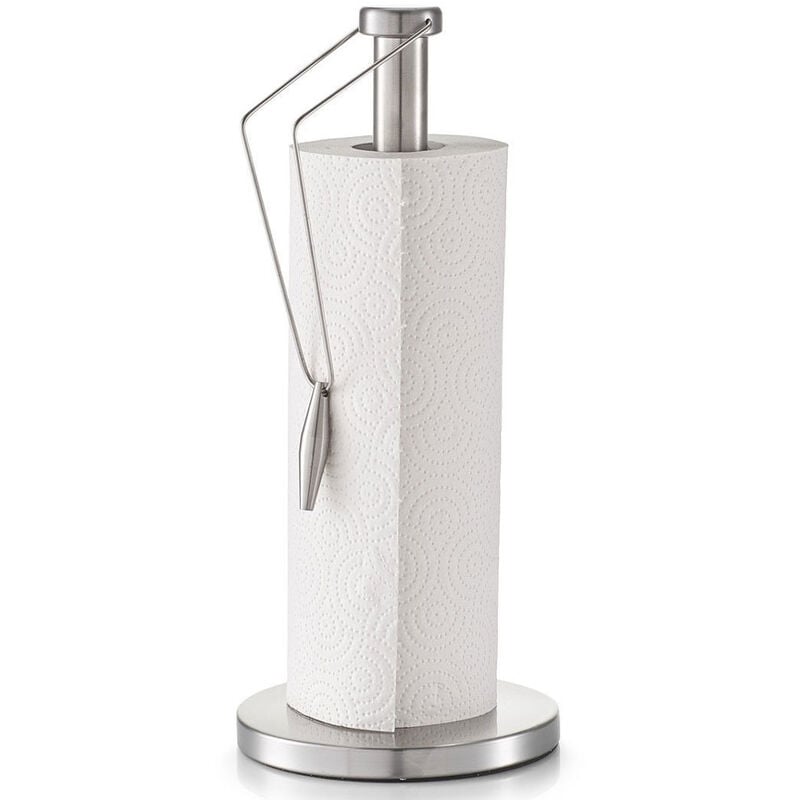Support pour essuie-tout en papier aeltra - acier inoxydable Zeller