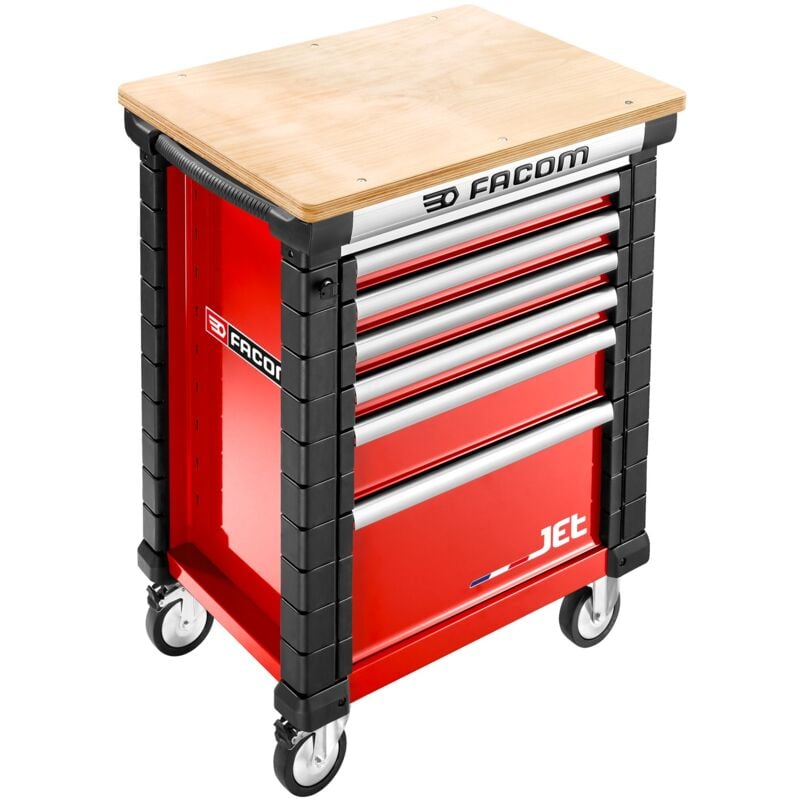 Facom - Plan de travail en Bois Long. 77.5cm x Haut 2.8cm Ep. 55cm ( Prix pour 1 )