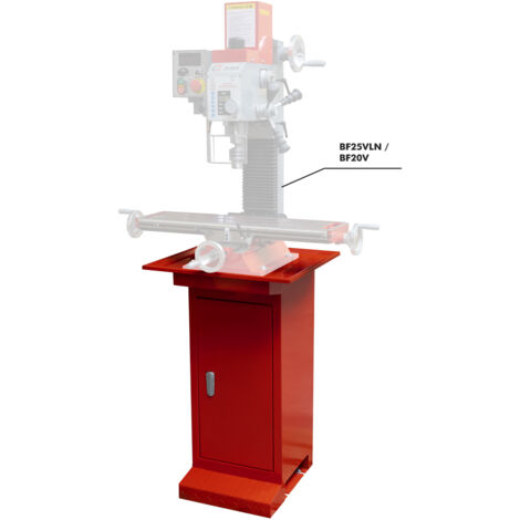 Support pour fraiseuse a metaux Holzmann bf20v25vlms