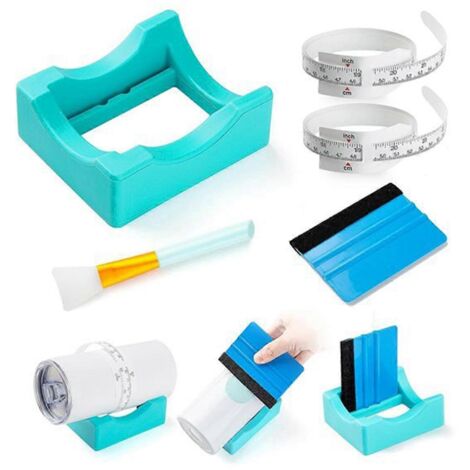 Support pour gobelets, porte-gobelet en silicone pour autocollants en vinyle ---