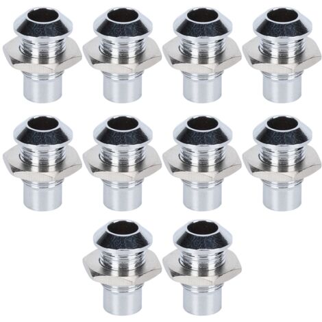 Support pour LED 5mm en cuivre avec base de fixation (10 pièces)