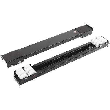 Support pour machine à laver, base de réfrigérateur mobile et réglable, support à roulettes universel pour appareils électroménagers