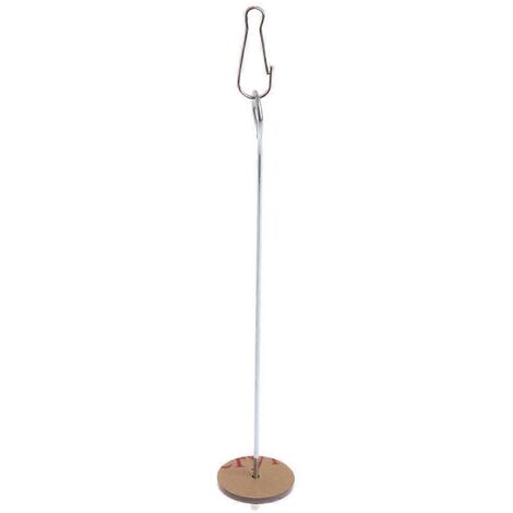 Support pour mangeoire à oiseaux avec brochette pour fruits et légumes, pour garder la cage propre