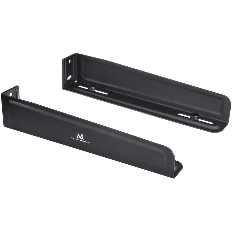 Tresice France - maclean MC-807 support micro-ondes support mural jusqu'à 35 kg poêle grill machine à café noir