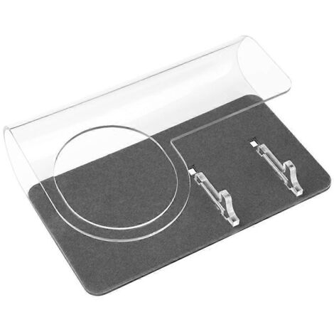 Support pour mini-enceinte, support pour téléphone, organisateur de bureau, support en acrylique transparent