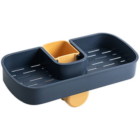 Support pour mitigeur d'évier, rangement, égouttoir à vaisselle, porte-éponge, savon de cuisine, organisateur, étagère, 1 pièce.
