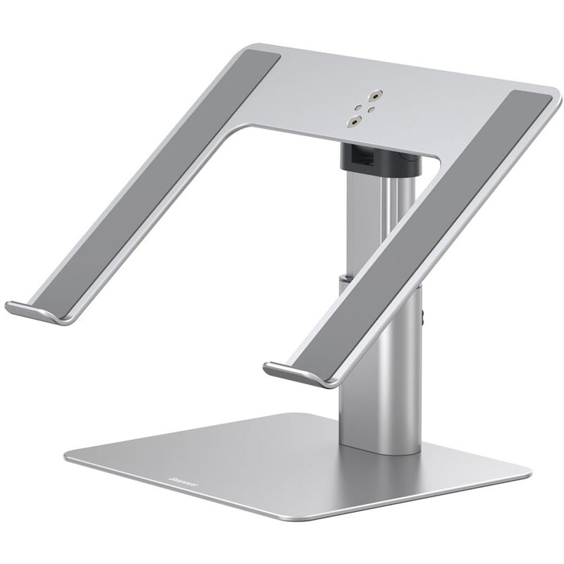 Support pour ordinateur portable 11'-17,3', hauteur réglable, aluminium, argent