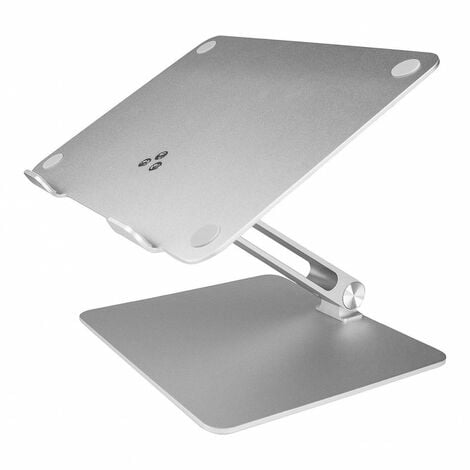 Generic Support pour ordinateur portable en aluminium coussin de
