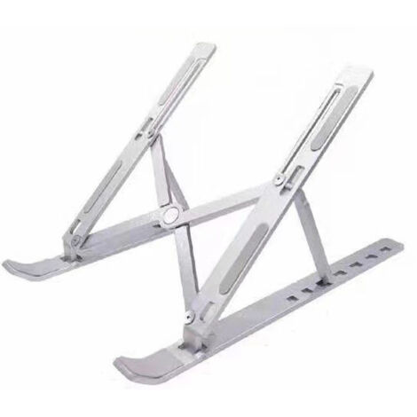 Support pour ordinateur portable, évents en aluminium réglables, refroidisseur ergonomique léger