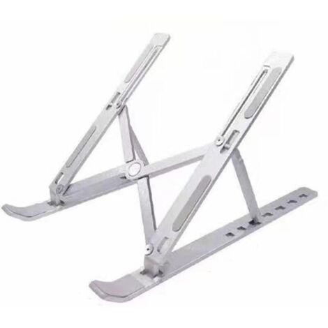 Support pour ordinateur portable, évents en aluminium réglables, refroidisseur ergonomique léger
