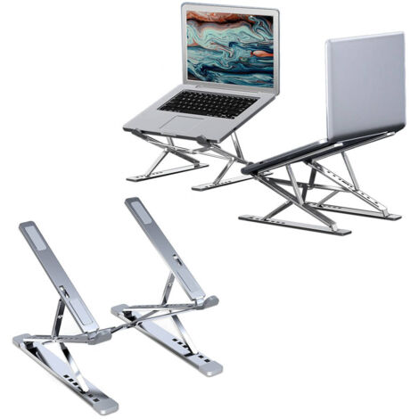 Support pour ordinateur portable N8 (argenté)