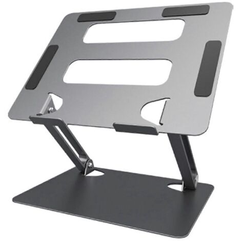 Support pour ordinateur portable réglable en hauteur, ergonomique et stable, avec dissipation de la chaleur