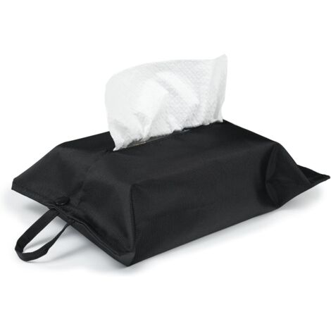 Support Pour Papier Toilette - En Tissu Polyester Imperméable - Pour Salle De Bain Voiture Bureau - 30 x 18,5 cm - 1 Pièce