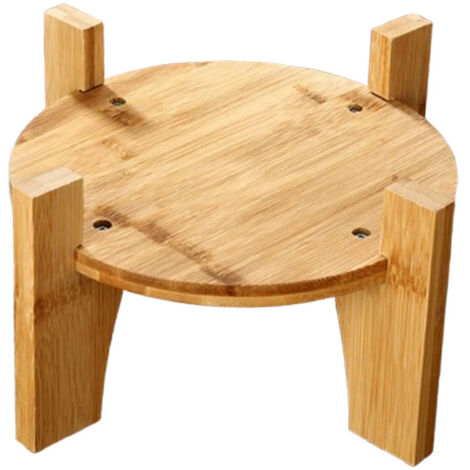 Support pour plante de jardin base pour vase portegobelet rond