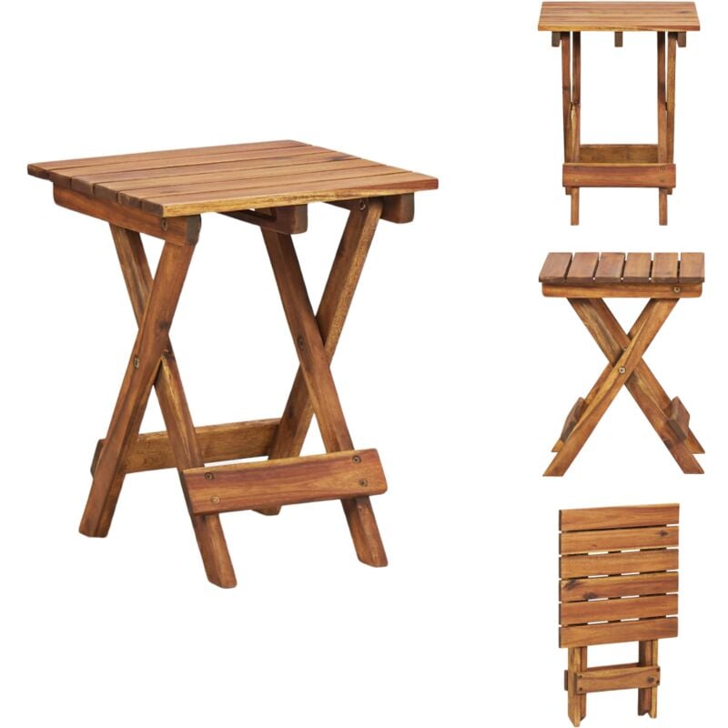 Support pour plantes 30x30x38 cm Bois d'acacia solide - Support Plante - Support Fleur - Meuble Jardin - Décoration Intérieur - Acacia