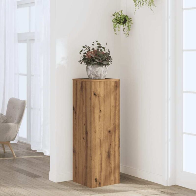 Vidaxl - Support pour plantes 33x33x100 cm bois d'ingénierie