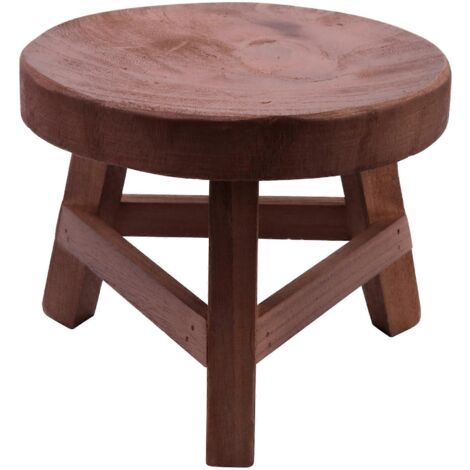 Support pour plantes en bois, tabouret haut multifonctionnel ---