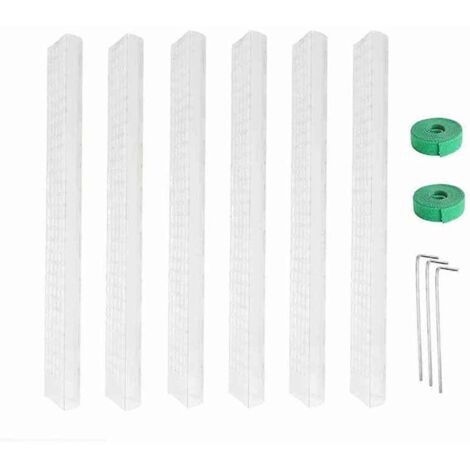 Support pour plantes grimpantes d'intérieur en plastique avec tuteur -