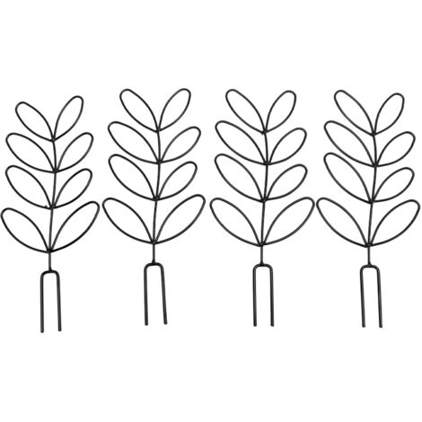 Support pour plantes grimpantes d'intérieur, support de jardin empilable, petit support pour plantes d'intérieur, tuteur pour plantes en pot et lierre, support en métal