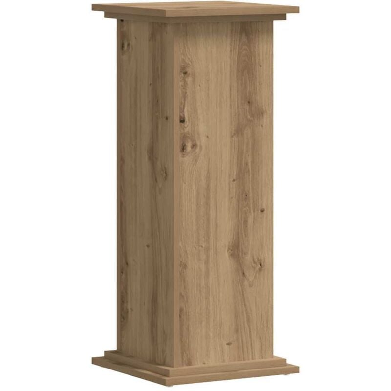 Support pour plantes 33x33x80 cm bois d'ingénierie Vidaxl