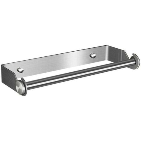 Support pour Porte Papier Cuisine Essuie Tout en Acier Inoxydable Derouleur Essuie Tout Distributeur Sopalin Dérouleur Essuie Tout Porte Rouleau de Cuisine Mural pour 27CM