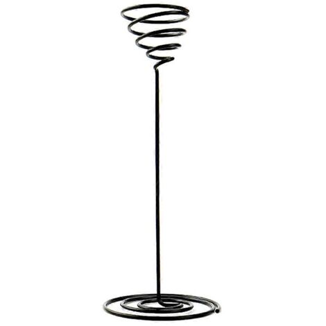 Support pour pot de fleurs en fer noir créatif avec base en forme d'ananas, pour la maison