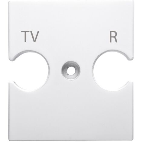 SUPPORT POUR PRISES TV/R BLANC SAT. GEWISS GW15386