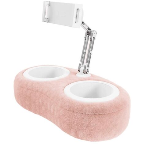 Support pour tablette avec coussin, support pivotant et réglable en hauteur A--