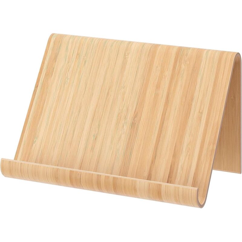 Support pour tablette en plaqué bambou 26 x 17 cm