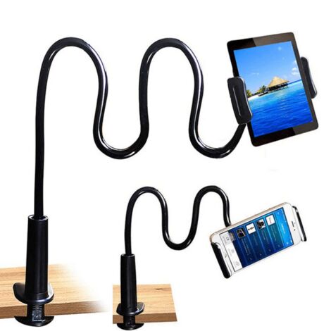 Support pour tablette, support pour tablette : support de tablette à bras flexible avec pince, compatible avec iPad Mini Pro Air