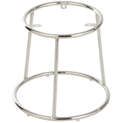 Support pour Tabouret Métal "Hemera" 39cm Argent
