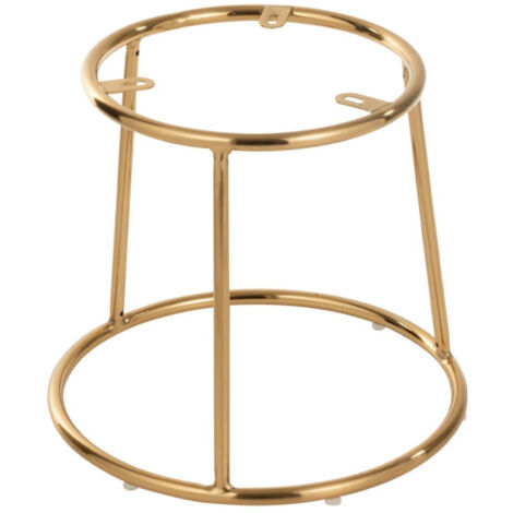 Support pour Tabouret Métal "Hemera" 39cm Or