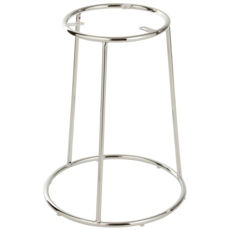 Support pour Tabouret Métal "Hemera" 55cm Argent