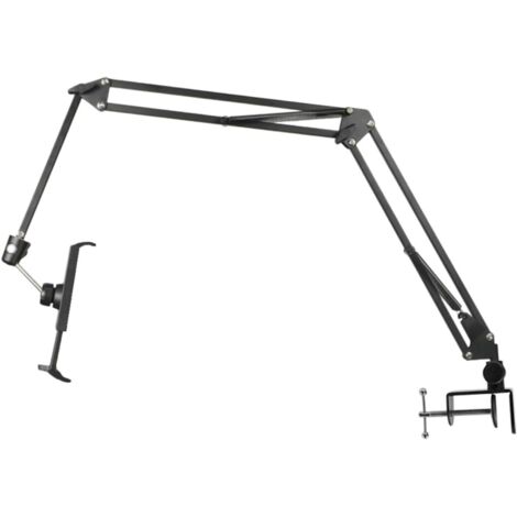Support pour Téléphone Et Tablette avec Bras Long Fixation Murale pour