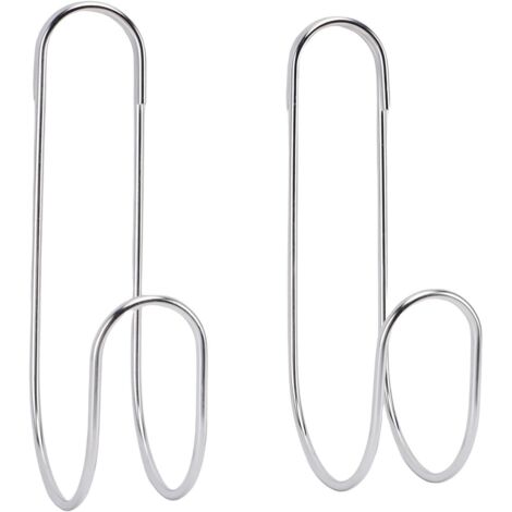 Support pour Tuyau d'arrosage, 2 pièces en Acier Inoxydable 304, Crochet Robuste pour Tuyau d'arrosage, pour Garage, Jardin, Atelier, Cour extérieure, supporte 20 kg